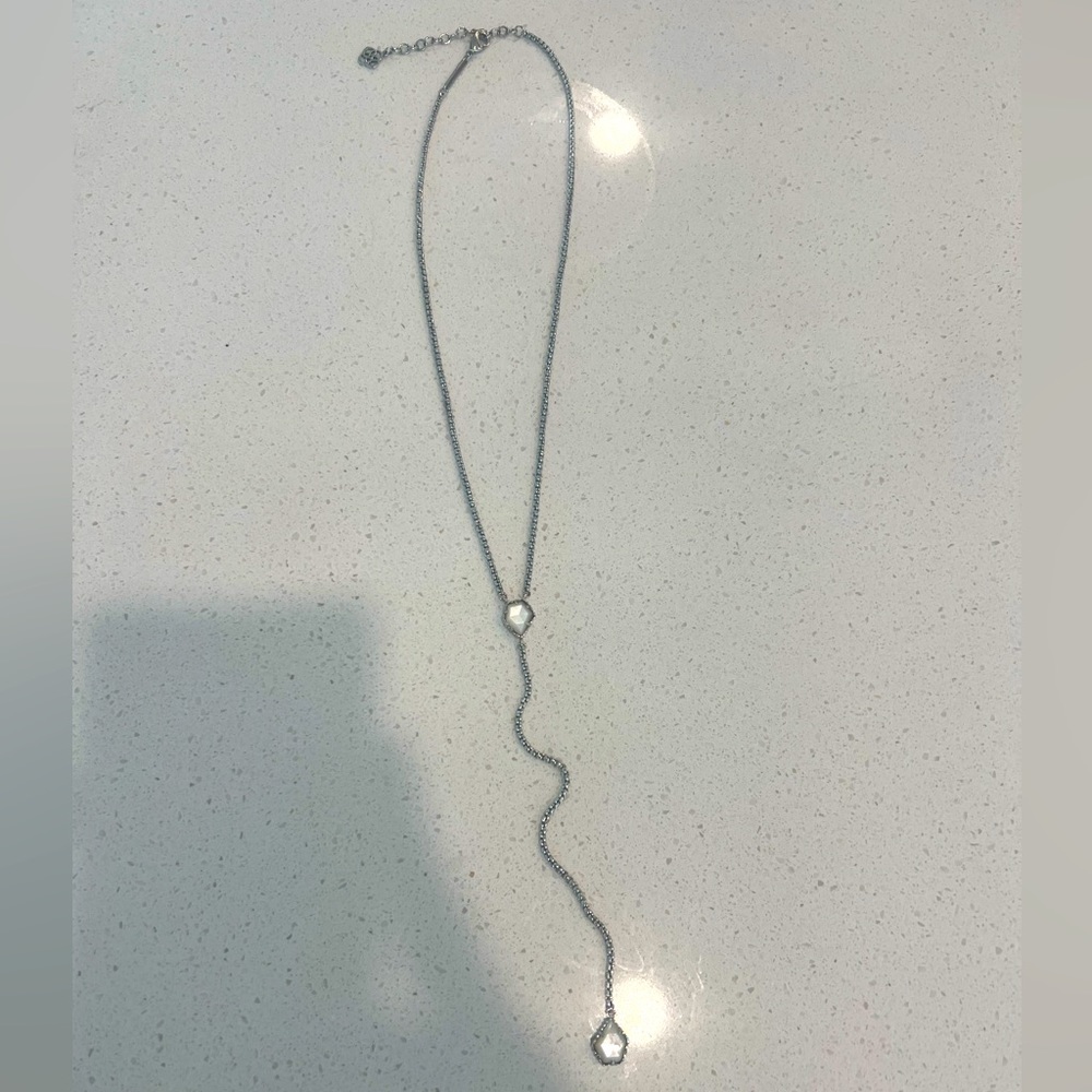 Kendra Scott drop jewel necklace